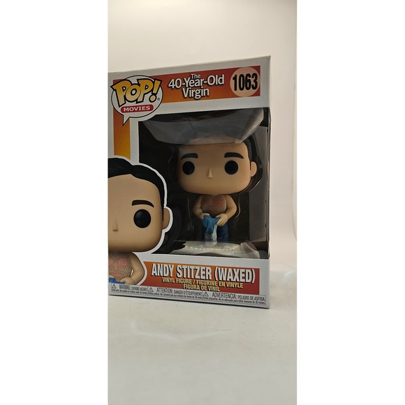 Funko Pop Movies The‎ 40-Year-Old Virgin Andy Stitzer Waxed Vinyl Figure - Picture 1 of 8